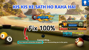 8 ball pool connecting slow problem | 8 ball pool stuck on connecting #8ballpoolconnectingproblem