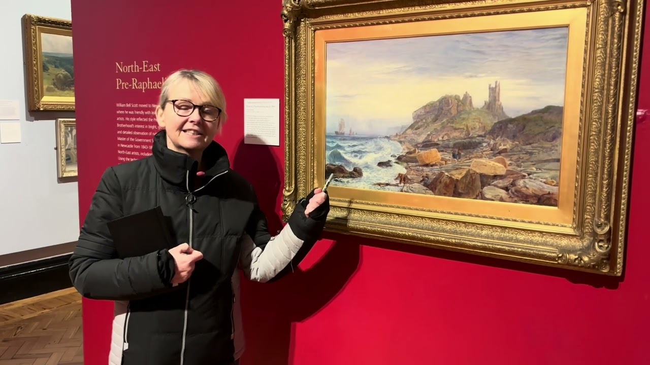 Яркая жизнь @helenalicejohnsonartist Посещение художественной галереи Laing в Ньюкасле-апон-Тайне