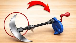You Won’t Believe This! 65-Year-Old Welder Turns an Old Sewing Machine into a Genius DIY Tool