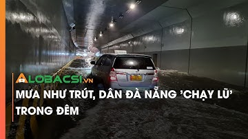 Mưa như trút, dân Đà Nẵng 