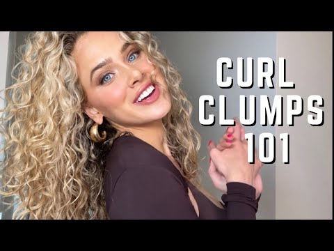 How To Make Your Stringy Curls CLUMPY Instead !!