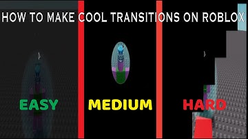 How to make cool transitions for your Roblox game! | Fade, Iris, Square Build up