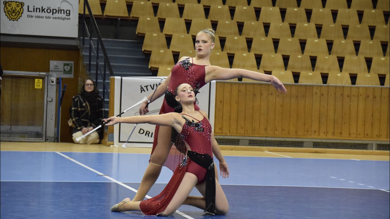 Pair Junior Swedish Championship 2023 Twirling Baton