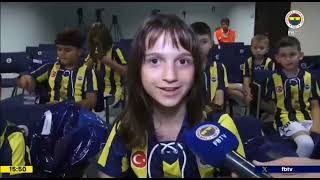 Yaz Yıldırım'ın seremoni öncesi keyifli dakikaları