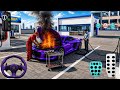 3D Driving Class USA 🚗 Car Engine Fire Repair Challenge | Realistic Driving Simulator Gameplay |