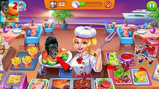 Crazy Kitchen Gameplay | Cooking Restaurant Game | Exciting Cooking Game | Burger Cooking Game screenshot 5