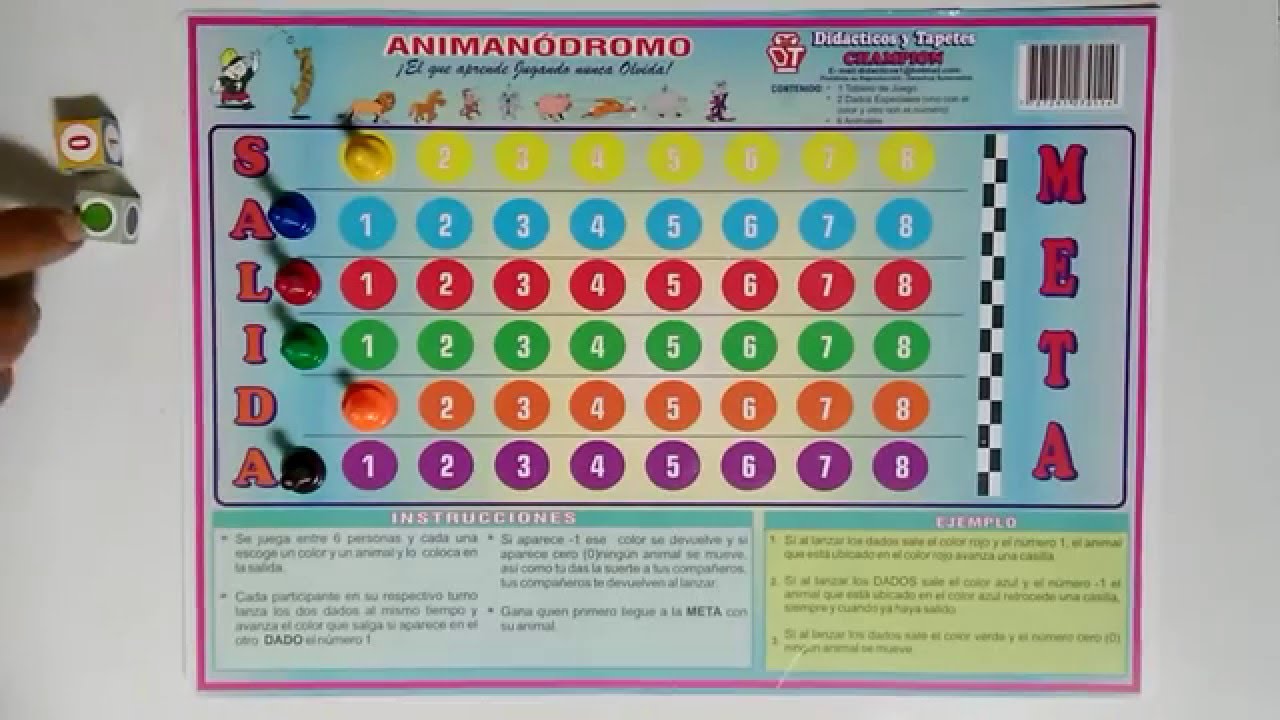 Juego Didactico Matematico Animanodromo Youtube