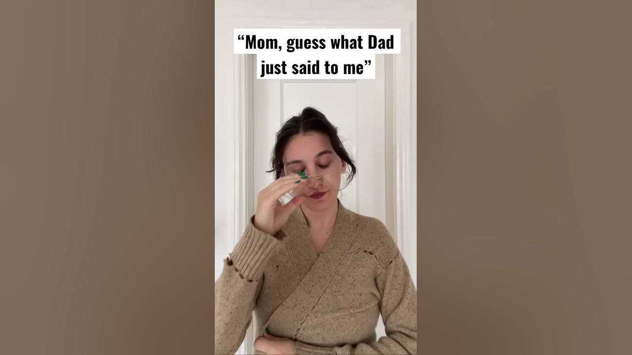 divorced parents check 🥲
