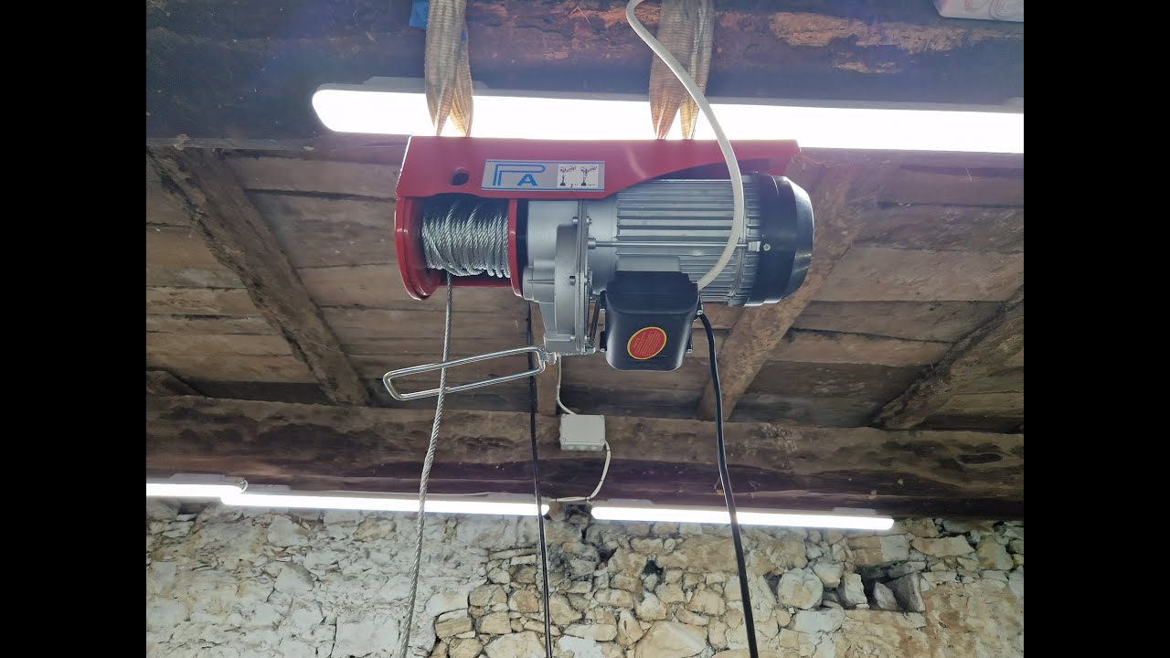 Cabrestante eléctrico 1200kg - VEVOR - la opcion mas potente al mejor precio