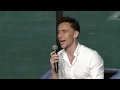 Tom Hiddleston (Avengers) & Zac Levi "Conversations for a Cause" | Nerd HQ 2013