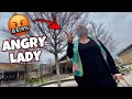 ANGRY LADY VS SCOOTER RIDERS!