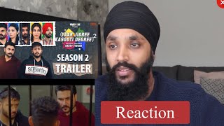 Yaar Jigree Kasooti Degree Season 2 | Official Trailer | REACTION