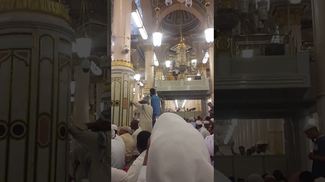 Medine i münevver cennet bahçesinden ezan