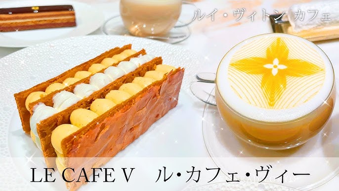 Le Café V, TOKYO – Luxurious Louis Vuitton Cafe At Ginza, With