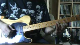 Honky Tonk Women - The Rolling Stones (guitar cover / lesson)