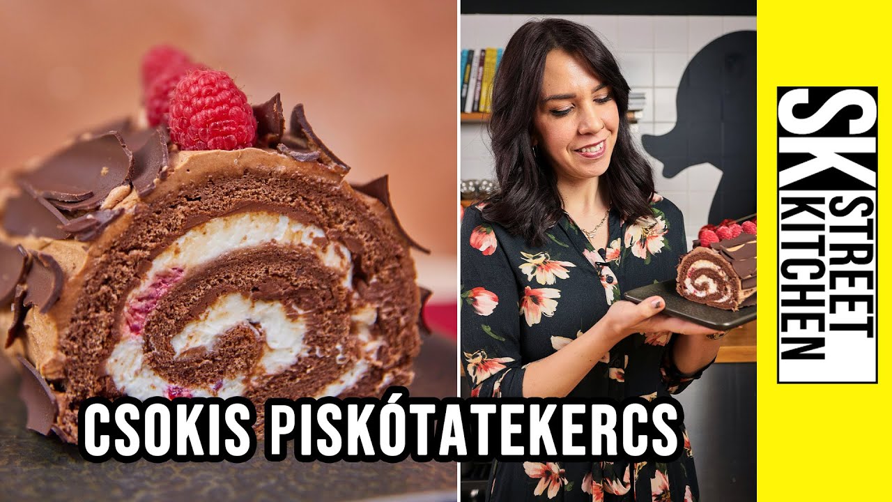 🍫CSOKIS🍫 piskótatekercs