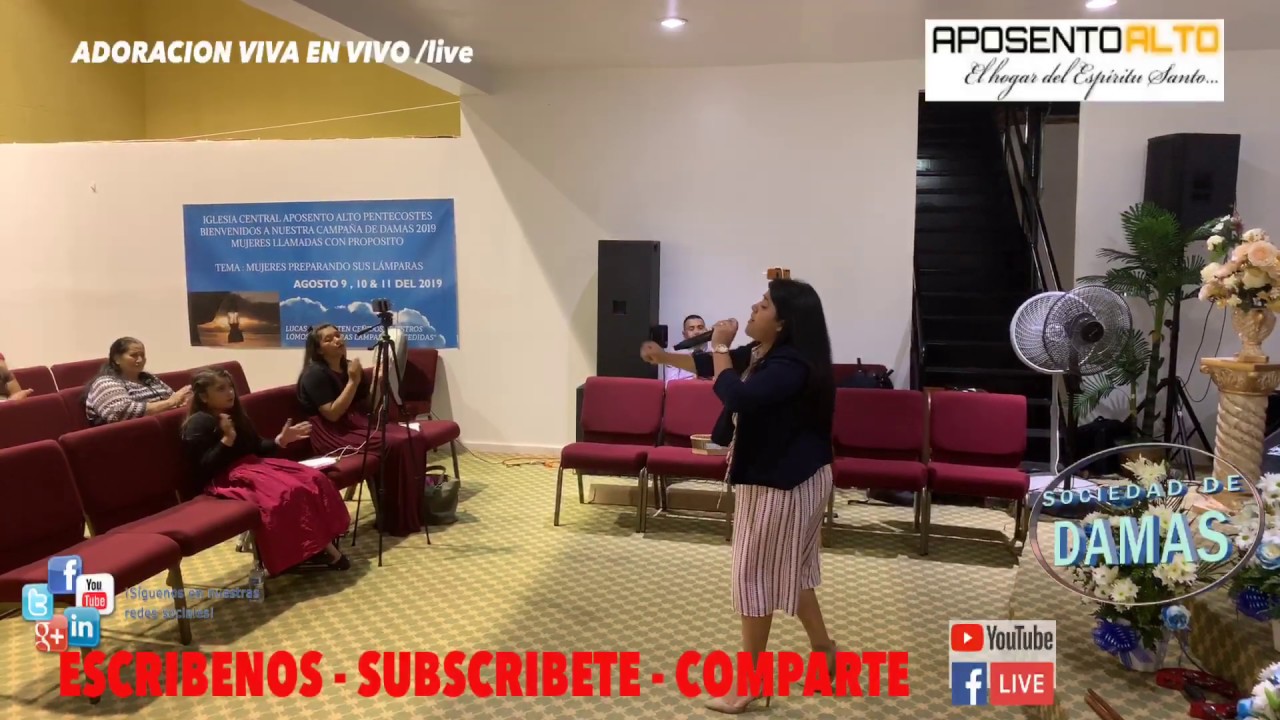 musica de adoracion y alabanza predicacion el llamado y oracion primer dia de campaña de damas 2019