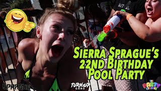 The Party Starter Cam Sierra Sprague 22Nd Bday Pool Party