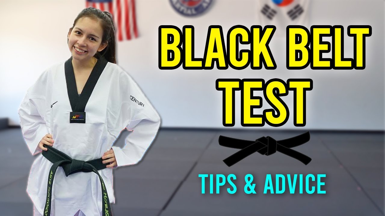 How To Prepare For A Black Belt Test