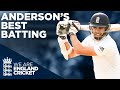 Jimmy anderson hits record breaking 81  england v india trent bridge 2014  england cricket