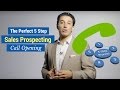 The Perfect 5 Step Sales Prospecting Call Opening