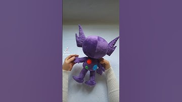 Sableye pokemon toy.Custom plush