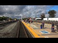 4K 60FPS: Caltrain Cab Ride on the Gallery Car (San Jose, CA Bayshore, CA) & Back!