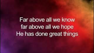 God Is Able Vocal Key G