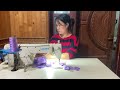 Morning playing football, evening sewing clothes 3