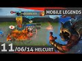 MOBILE LEGENDS -  AQUELE GAMEPLAY BEM FEITO  DE HELCURT‹ DoctorKaFuZo ›