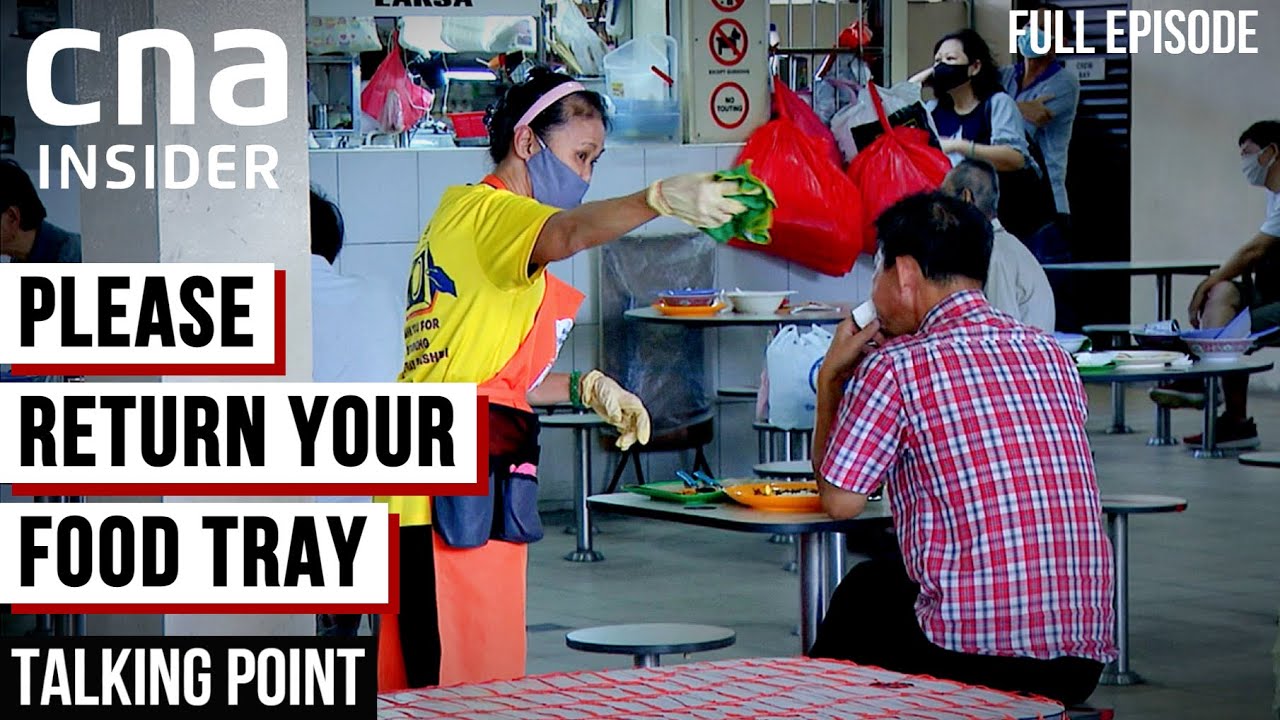 How To Get More Singaporeans To Return Our Food Trays? | Talking Point
