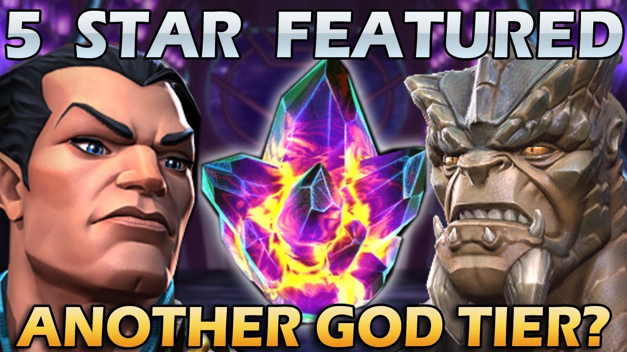 5 Star Featured Crystal Opening (Sigil) #2 - Another God Tier? - Marvel Contest Of Champions