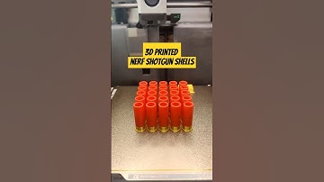 3D Printed Shotgun Shells #nerf