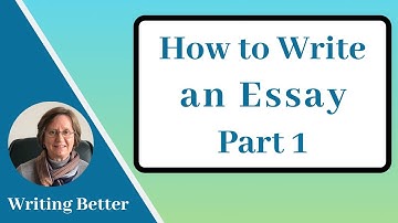 How to write an Essay Part 1 (Thesis statement and Introduction paragraph)