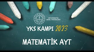 2023 Yks Kampı Matematik-2 Ayt Polinomlar