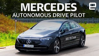 Mercedes level 3 Autonomous Drive Pilot Hands-on