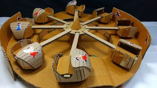 Make Amazing Amusement Park Ride from Cardboard