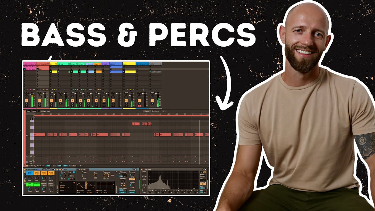 Making a Hypnotic Techno Track from Start to Finish (Bassline ...