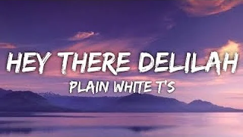 Plain White T's | Hey There Delilah Lyrics