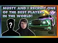 Musty And I Recruit One Of The BEST Players In The World! | High Level Pro 3V3 (With Comms)