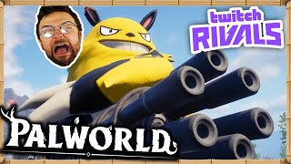 DAY 2 THEY ADDED PALWORLD COMPETITIVE MODE?? PIRATESOFTWARE TWITCH RIVALS!!