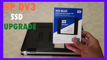 HP Pavilion DV3 SSD Upgrade