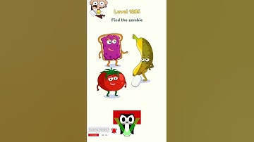 inavb DOP 2 Level 1285 Find the Zombie | Delete One Part Gameplay Solution #shorts #DOP2