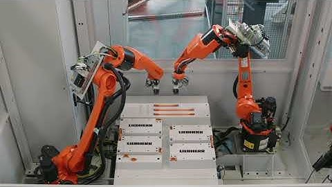 Liebherr - automated plugging of high voltage battery module connectors
