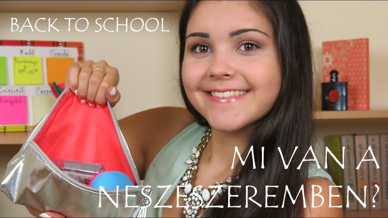Back To School - Mi van a neszeszeremben? | Plaura
