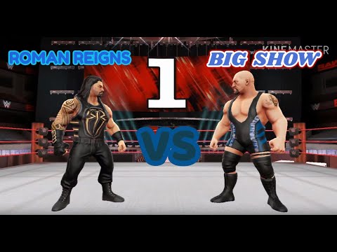 ROMAN REIGNS VS BIG SHOW