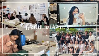 vlog #56 | architecture diaries | finals week as a first year student at pratt 👗🌿💦