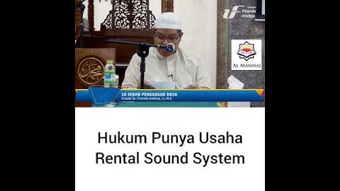 Hukum usaha rental sound system