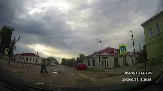 Driving in Central Russia: Касимов - Дединово - Луховицы 15/07/2023 (timelapse 4x)