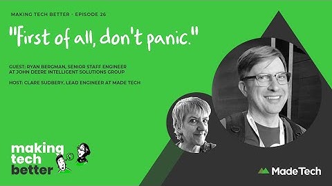 Open source landscape with Ryan Bergman | Making Tech Better podcast